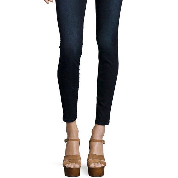 FRAME DENIM "LE SKINNY DE JEANNE" Mid-Rise Jeans In "MANOR AVENUE" - Picture 2 of 4